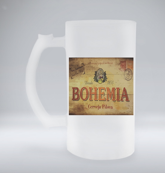 Caneca de Chopp Jateada Bohemia