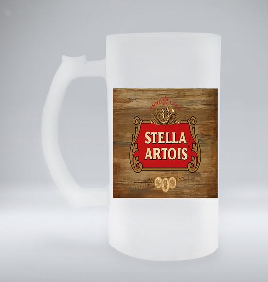 Caneca de Chopp Jateada Stella Artois