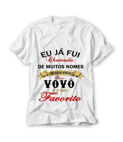 Camiseta Vovô é o Meu Favorito
