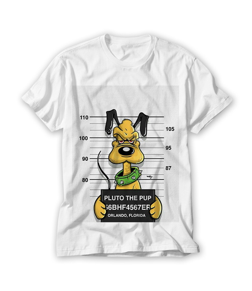 Camiseta Divertida Pluto