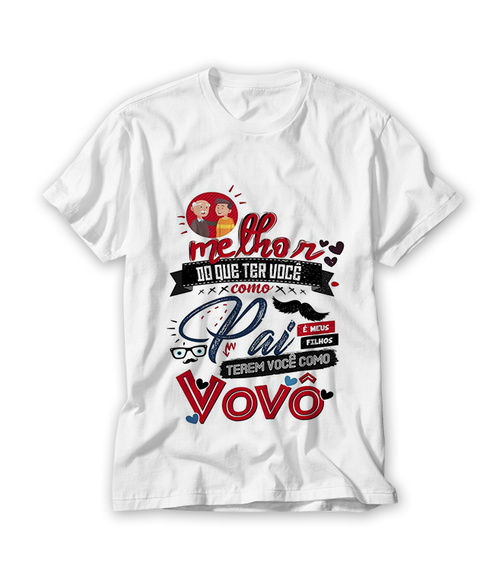 Camiseta Personalizada para Avô