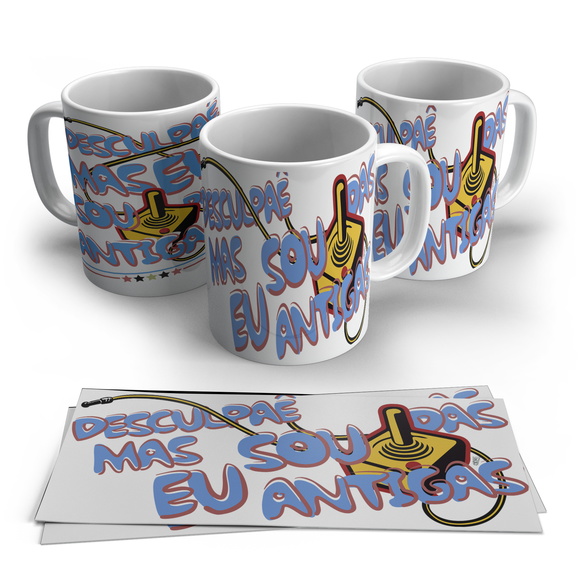 Caneca Porcelana Eu Não Sou dessa Época