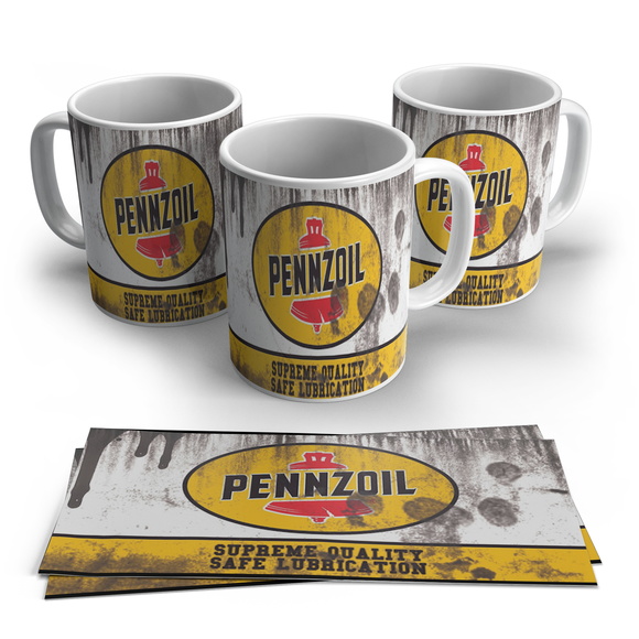 Caneca de Porcelana Lata de óleo