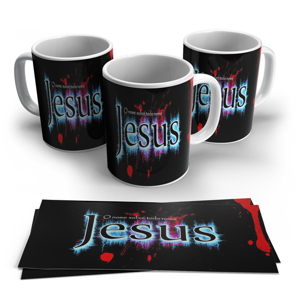 Caneca Porcelana Jesus