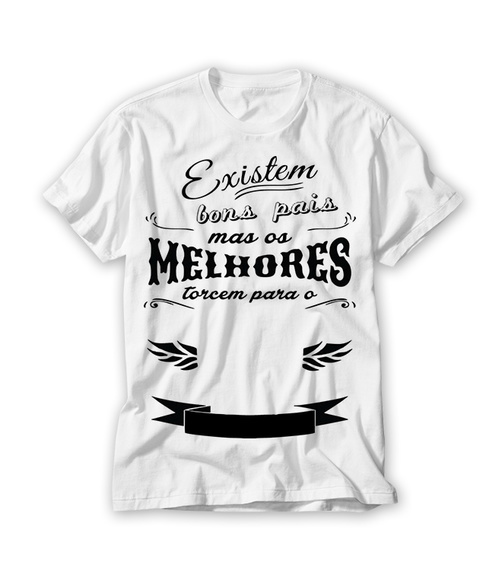 Camiseta Existem Bons Pais Personalizada