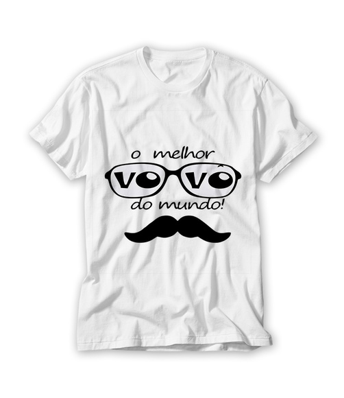 Camiseta O Melhor Avô do Mundo