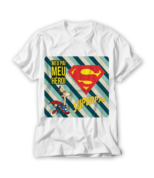 Camiseta Meu Pai Herói