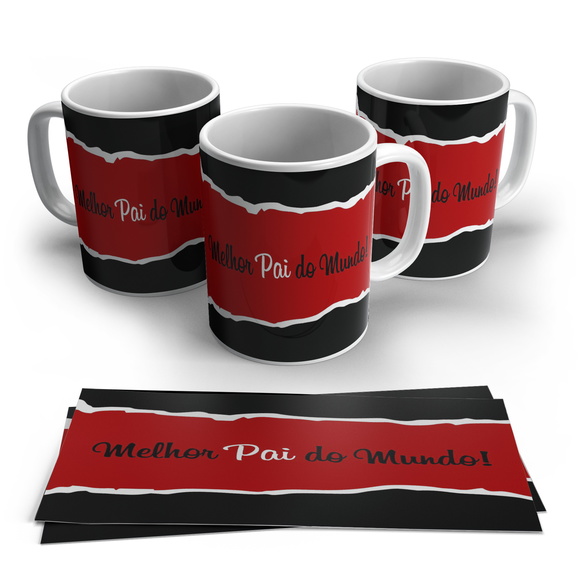 Caneca Dia dos Pais-Melhor Pai do Mundo