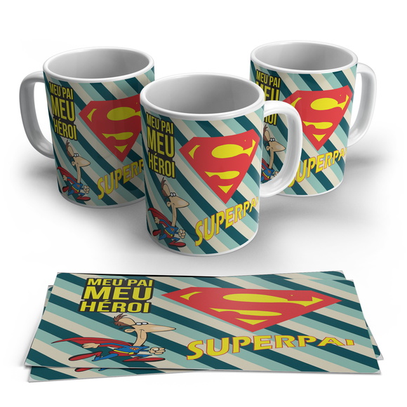 Caneca Dia dos Pais - Super Pai