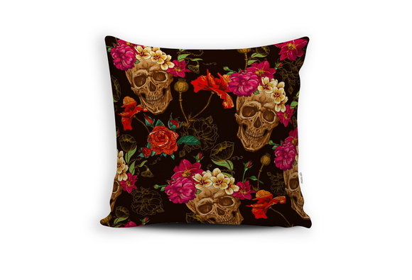 Almofada Decorativa Caveira Mexicana