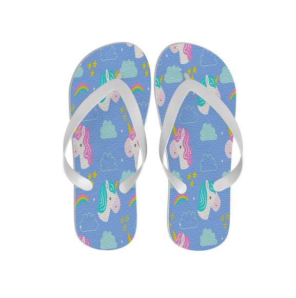 Chinelo Infantil Unicórnio