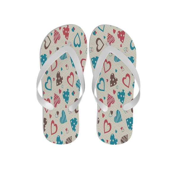 Chinelo Personalizado - Coração