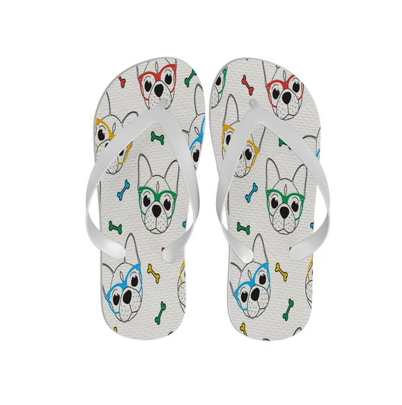 Chinelo Personalizado Bulldog
