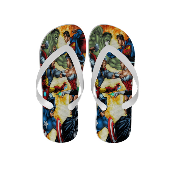 Chinelo Personalizado Super Heróis
