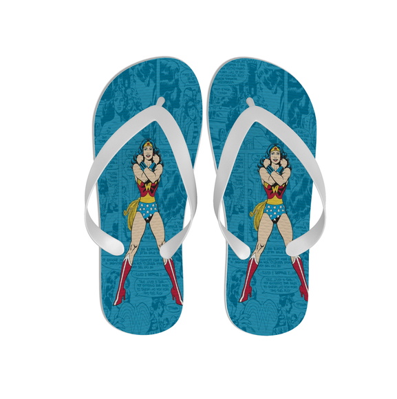 Chinelo Personalizado Mulher Maravilha