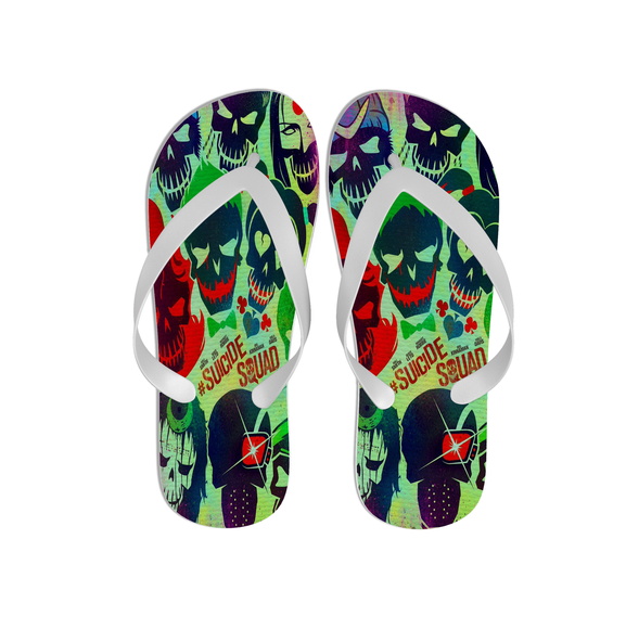 Chinelo Personalizado Caveiras Suicide