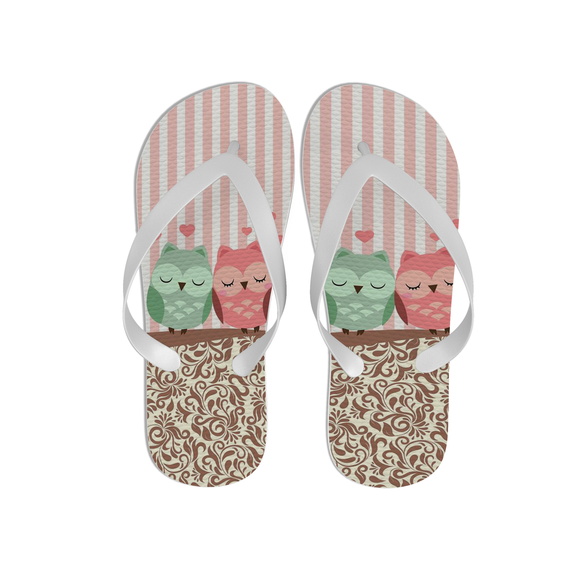 Chinelo Personalizado Corujas