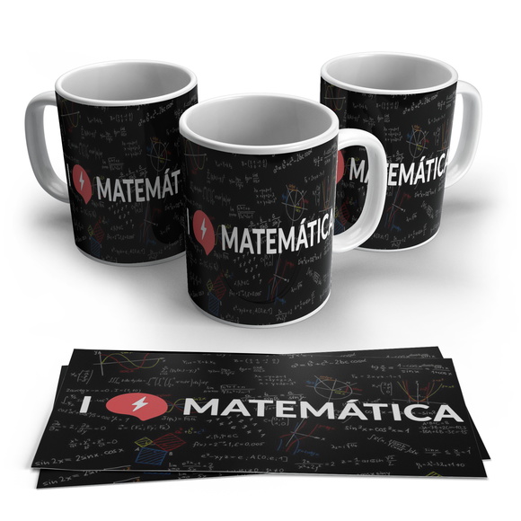 Caneca Profissões - Matemática