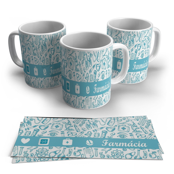 Caneca Profissões - Farmácia