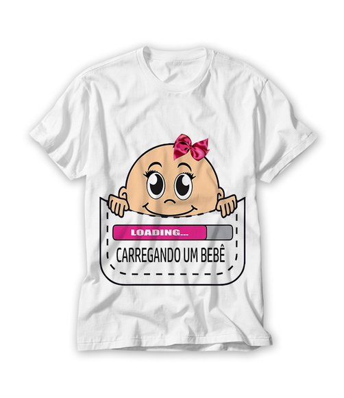 Camiseta Carregando um Bebê