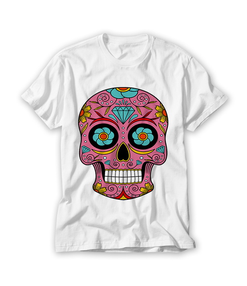 Camiseta Caveira Mexicana