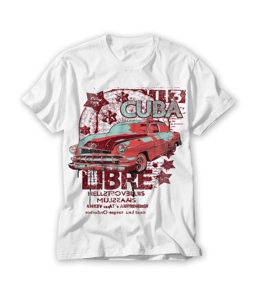 Camiseta Vintage Cuba Libre