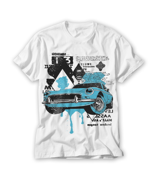 Camiseta Carro Vintage