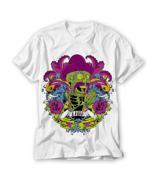 Camiseta Caveira Mexicana