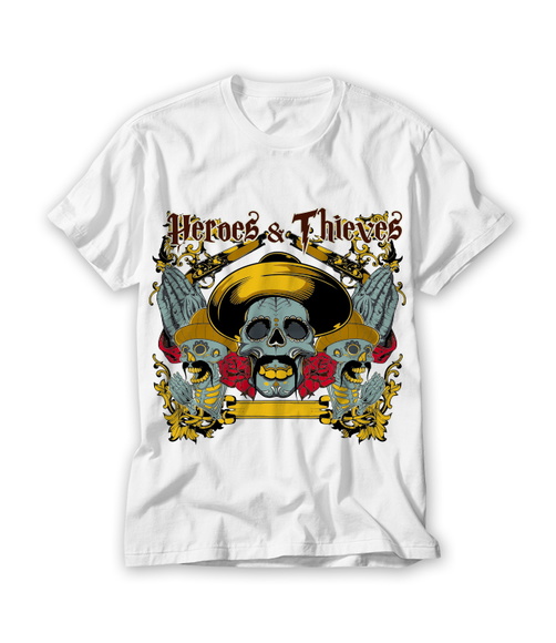 Camiseta Caveira Mexicana