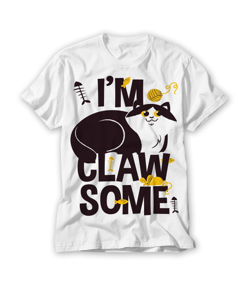Camiseta Divertida Gato