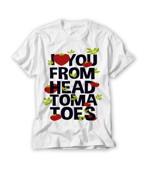 Camiseta Divertida Tomates