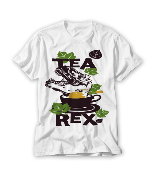 Camiseta Divertida Tea Rex