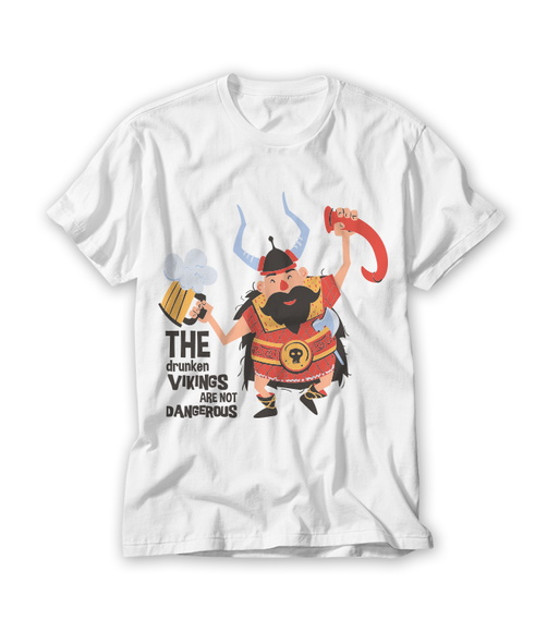 Camiseta The Drunken Vikings