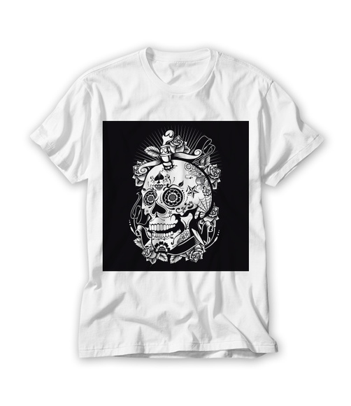 Camiseta Unissex Caveira
