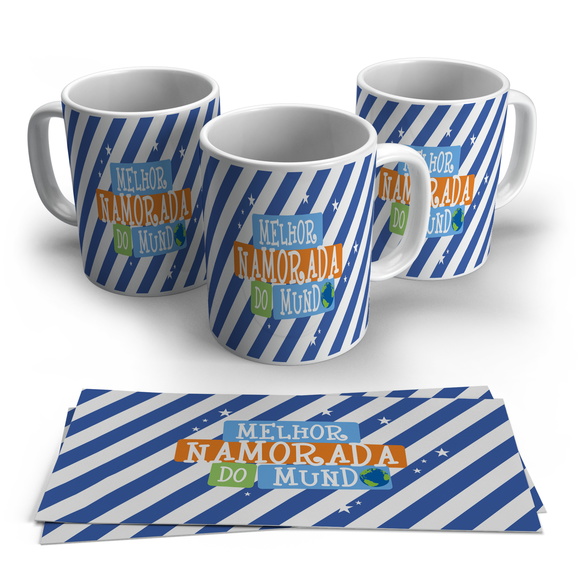 Caneca Melhor Namorada do Mundo