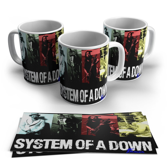 Caneca Rock - System Of a Down