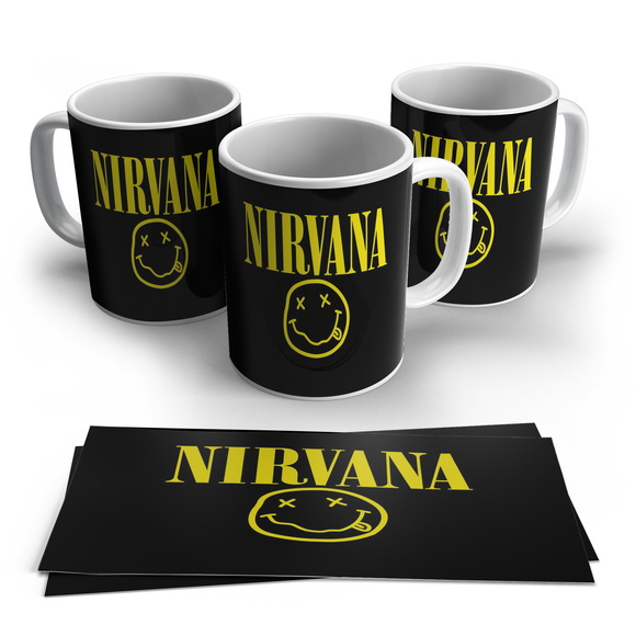 Caneca Rock - Nirvana