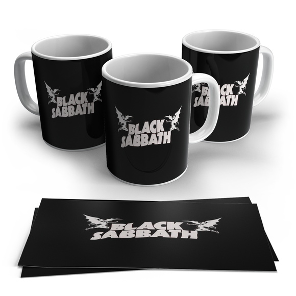 Caneca Rock - Black Sabbath