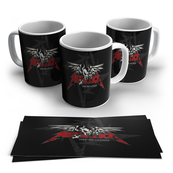 Caneca Rock - Metállica