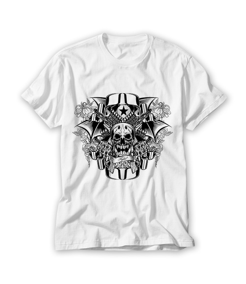 Camiseta Caveiras