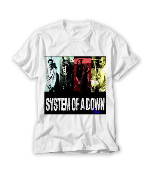 Camiseta Rock - System of Adown