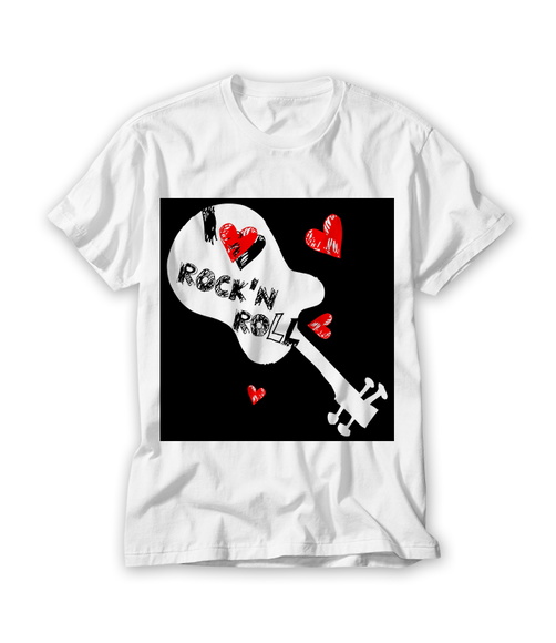 Camiseta I Love Rock'n Roll