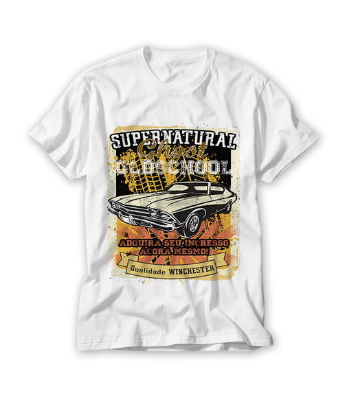 Camiseta Série SuperNatural