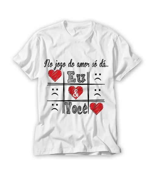 Camiseta No Jogo do Amor