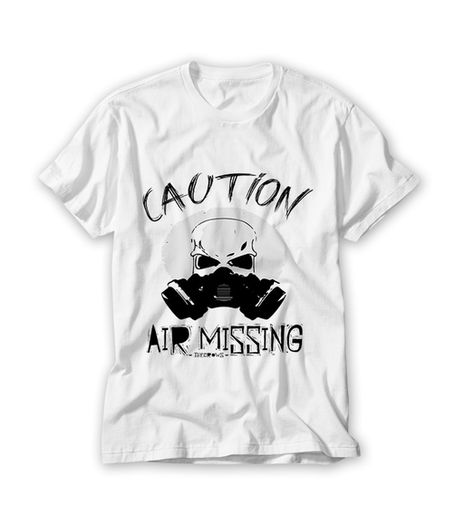 Camiseta Masculina Caution Air Missing