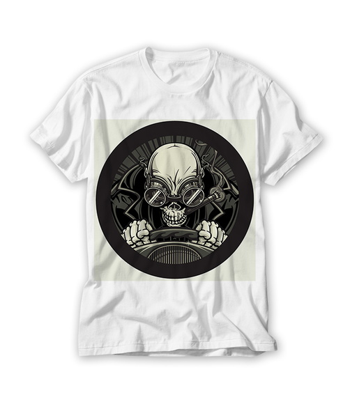 Camiseta Masculina Caveira