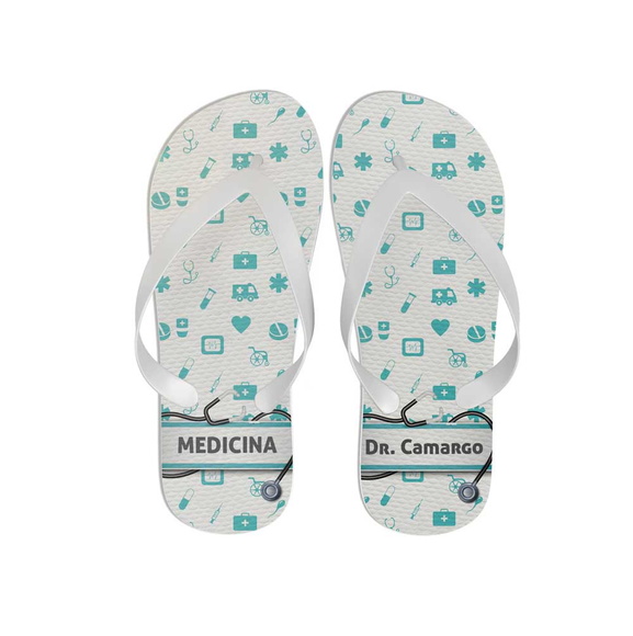 Chinelo Personalizado - Medicina