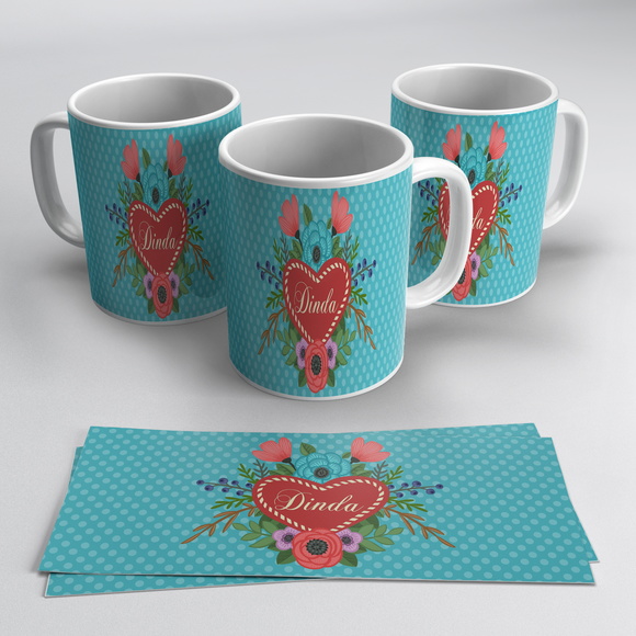 Caneca Personalizada Dinda
