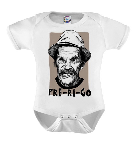 Body Infantil Engraçados - Seu Madruga