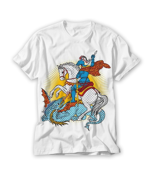 Camiseta São Jorge Guerreiro